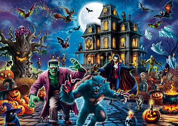 Halloween Night, 1000 Bitar Schmidt
