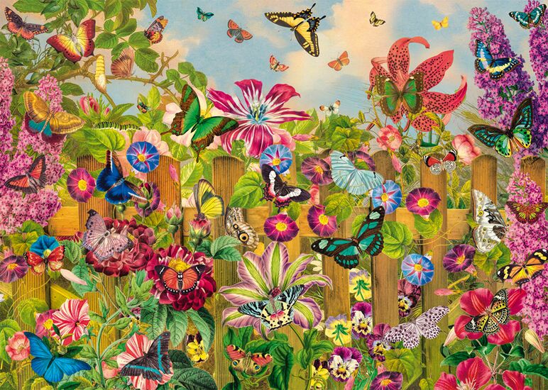 Enchanting Buttefly Garden, 2000 Bitar Schmidt