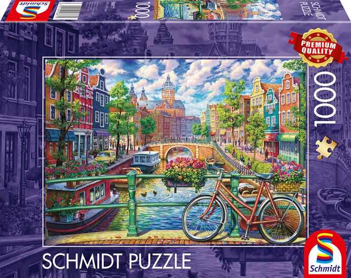 Amsterdam Canal Charm, 1000 Bitar Schmidt - 2