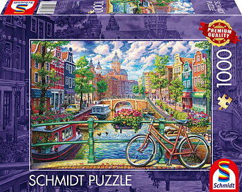 Amsterdam Canal Charm, 1000 Bitar Schmidt