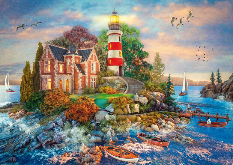 Lighthouse on the Rock, 500 Bitar Schmidt