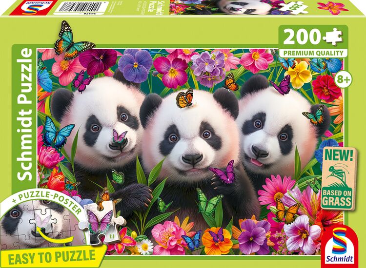 Panda Trio, 200 Bitar Schmidt - 2