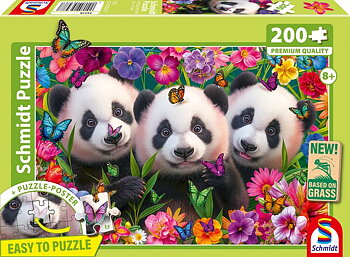 Panda Trio, 200 Bitar Schmidt
