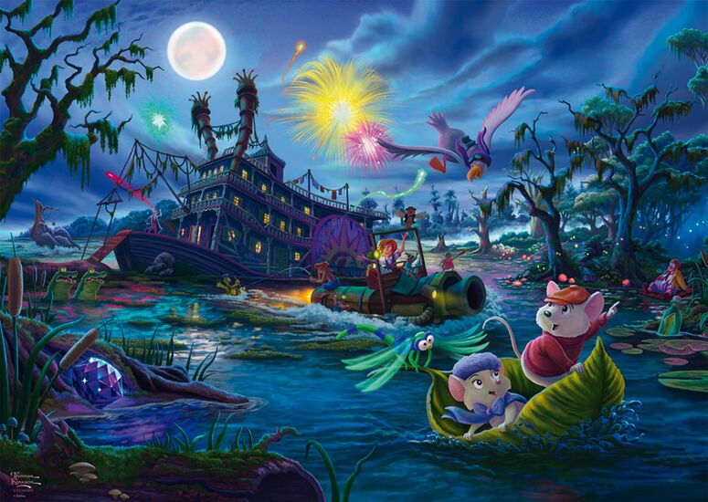 Disney- The Rescuers, 1000 Bitar Schmidt