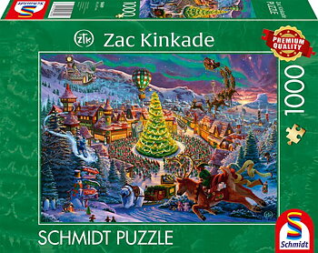 Santa´s North Pole, 1000 Bitar Schmidt