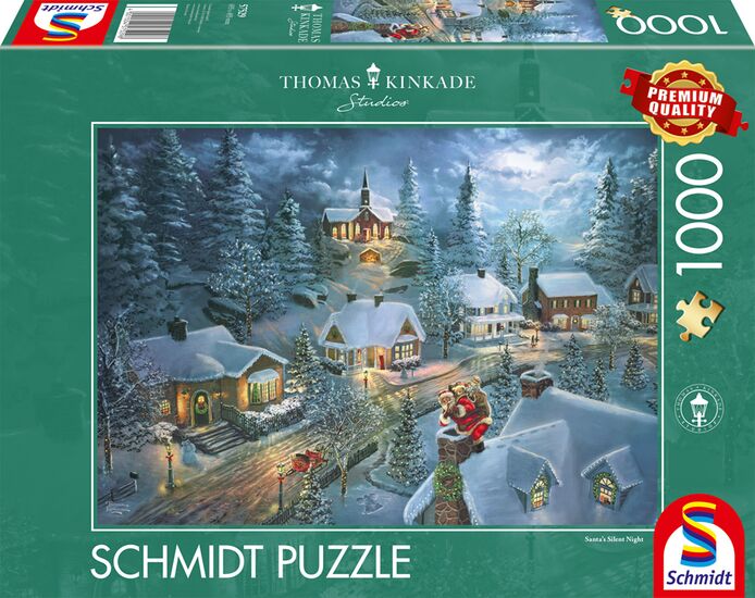 Santa´s Silent Night, 1000 Bitar Schmidt - 2