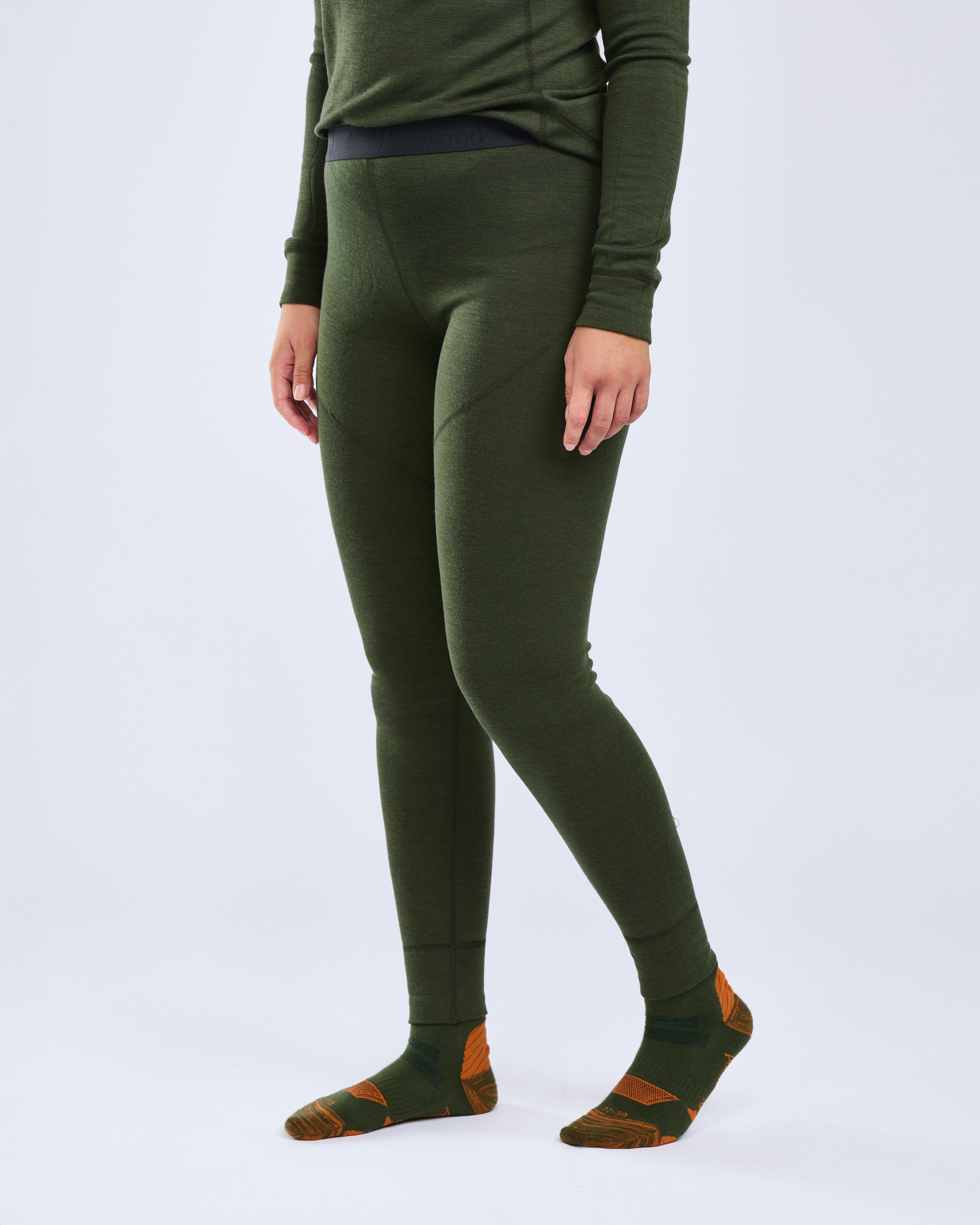 Pinewood Abisko Merino Underpants Women Mossgreen - 2