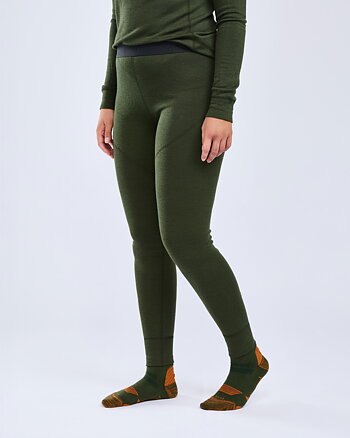 Pinewood Abisko Merino Underpants Women Mossgreen