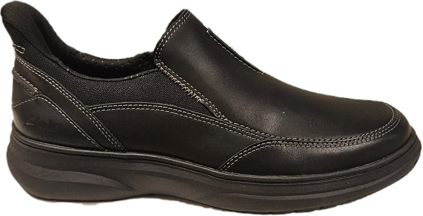 Clarks Mullan Step Black – Stilren komfort för alla tillfällen