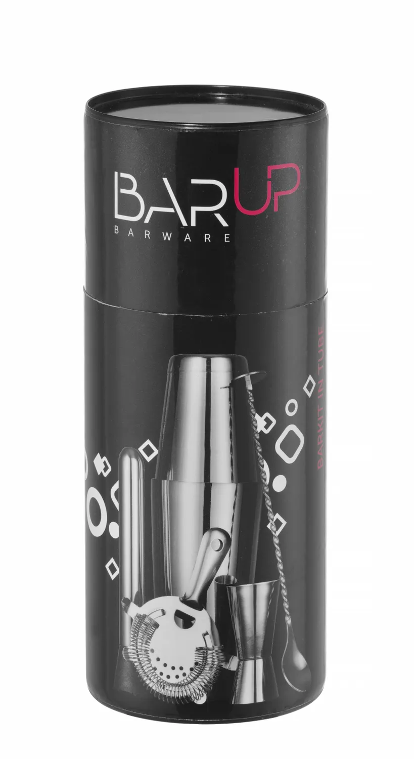 5-piece bar kit with stainless steel design