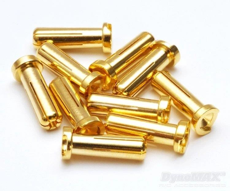 D-Max Kontakt Bullet 5mm Hane Bil 10st - 2