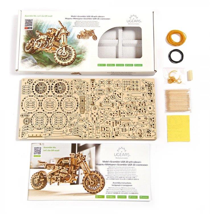 Ugears Scrambler Bike UGR-10 - 2
