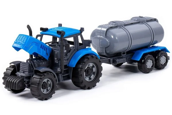 Polesie Tractor with tank trailer Blue - 4