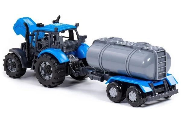 Polesie Tractor with tank trailer Blue - 3