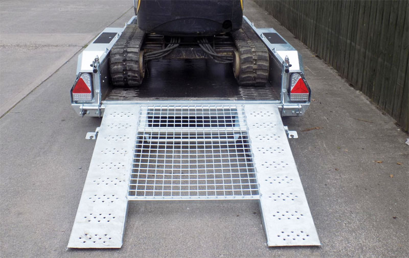 280 x 134 cm - ::: 2700 kg ::: Nugent Maskintrailer P2813S - 7