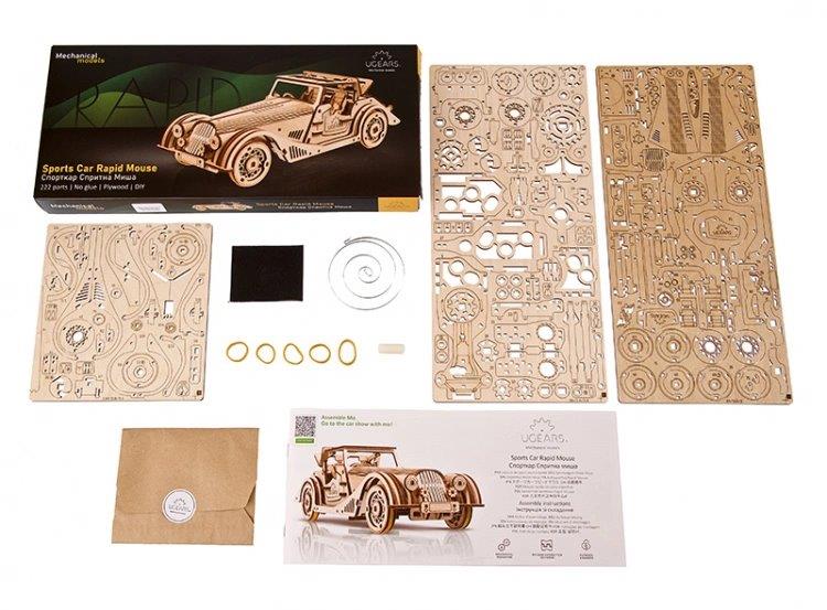 Ugears Sports Car Rapid Mouse - 4