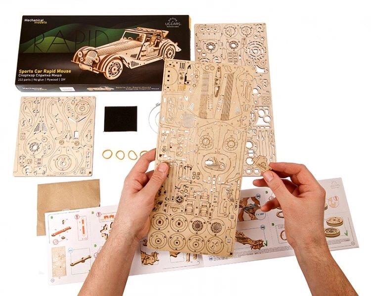 Ugears Sports Car Rapid Mouse - 8