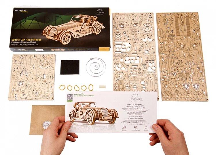 Ugears Sports Car Rapid Mouse - 5