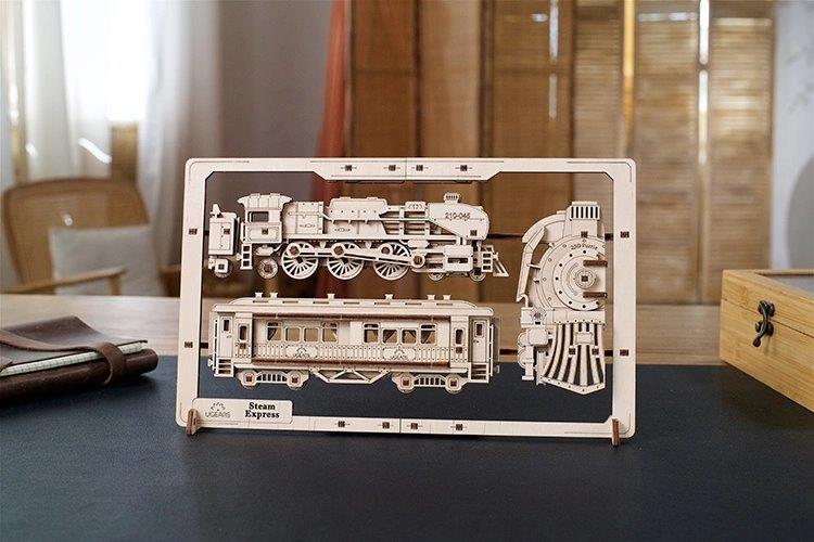 Ugears Steam Express 2.5D Puzzle* - 6