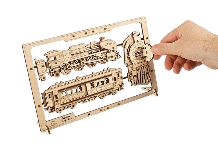 Ugears Steam Express 2.5D Puzzle* - 5