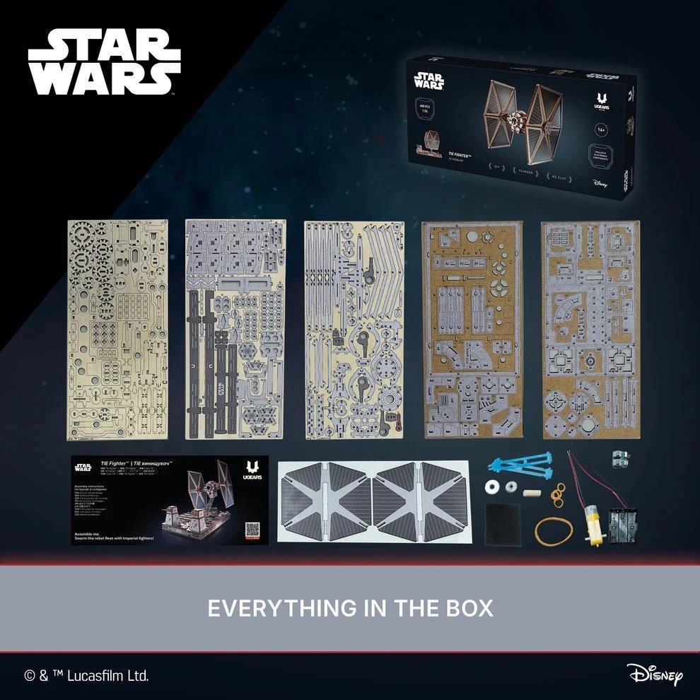 Ugears TIE Fighter Star Wars - 11