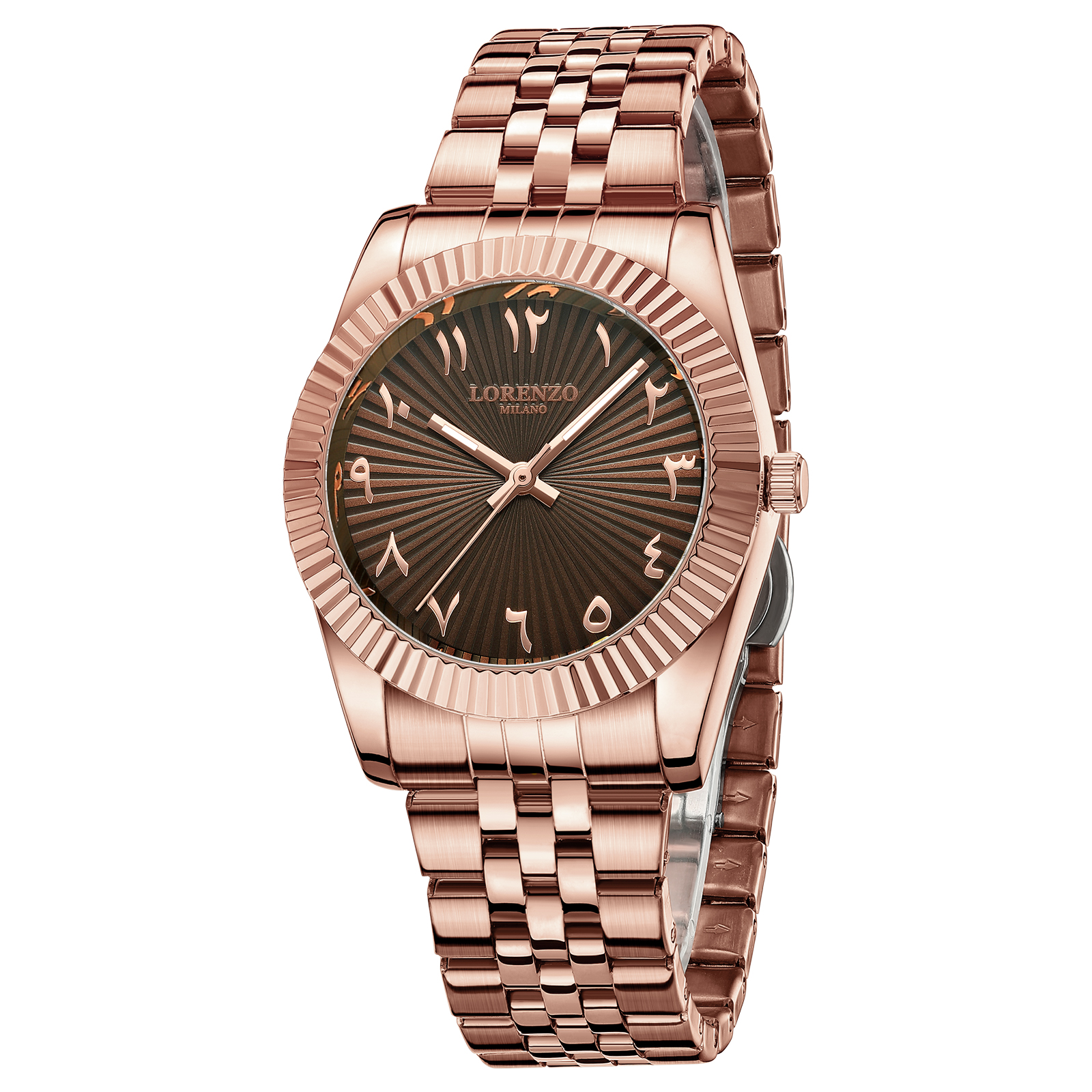 Lorenzo Starburst Arabic Rose Gold Brown - 3