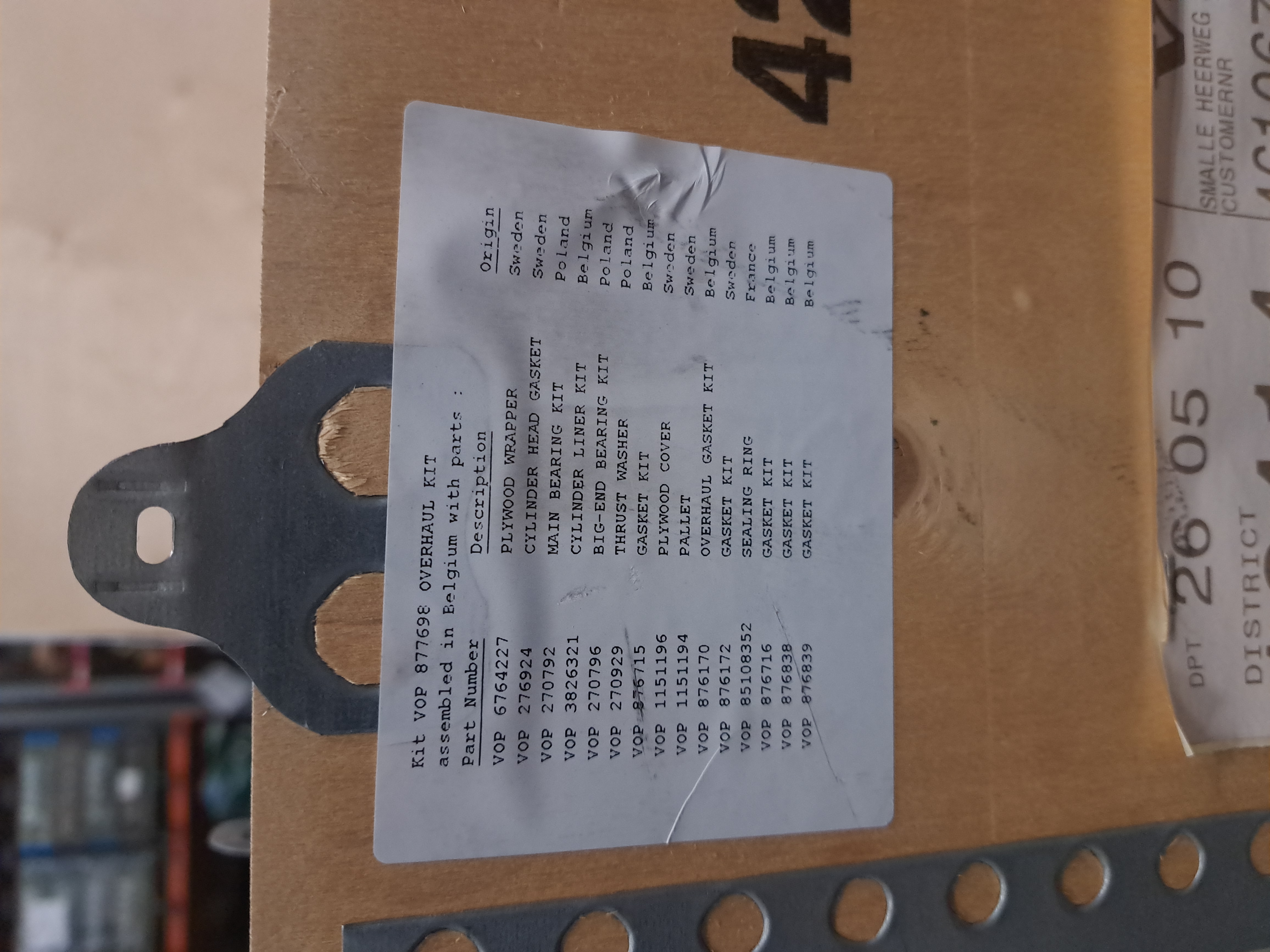 Overhaul kit basic - 2