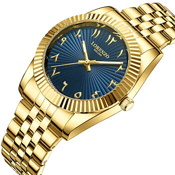Lorenzo Starburst Arabic Gold Blue