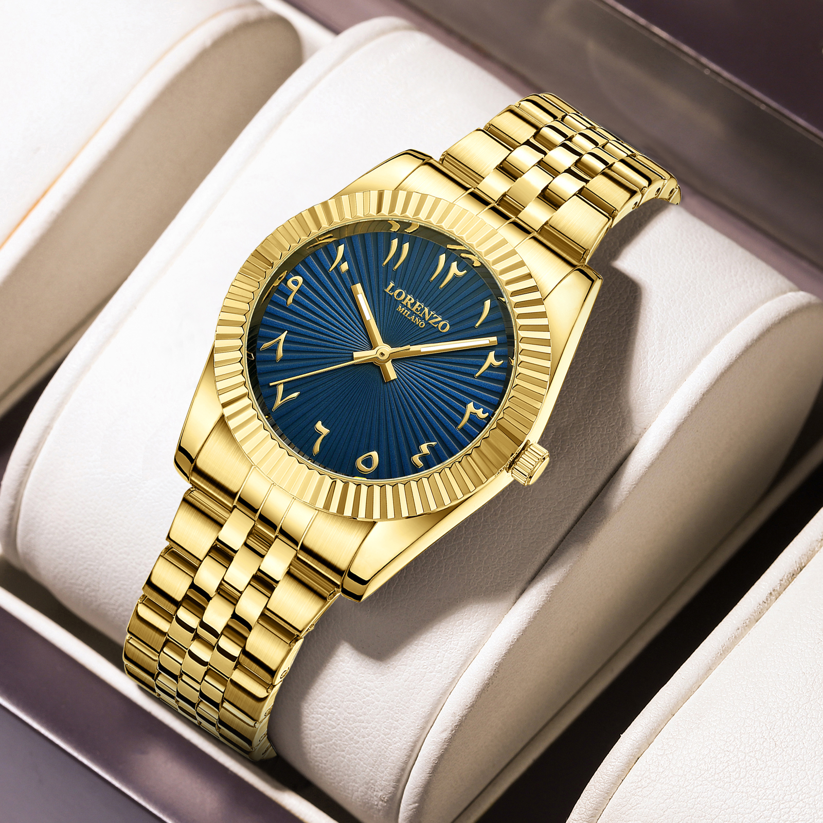 Lorenzo Starburst Arabic Gold Blue - 8