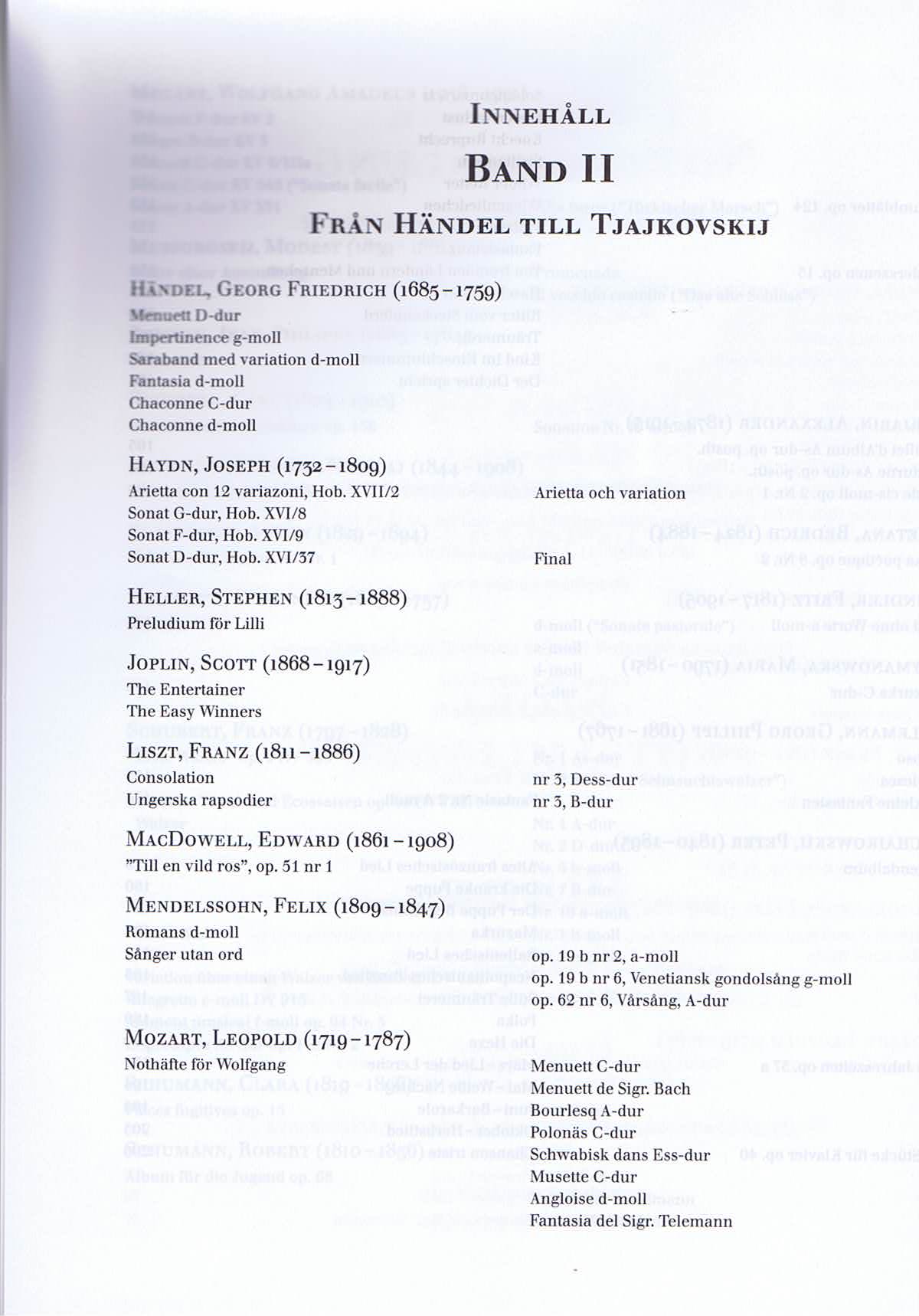Piano klassikerna från A till Ö - 9