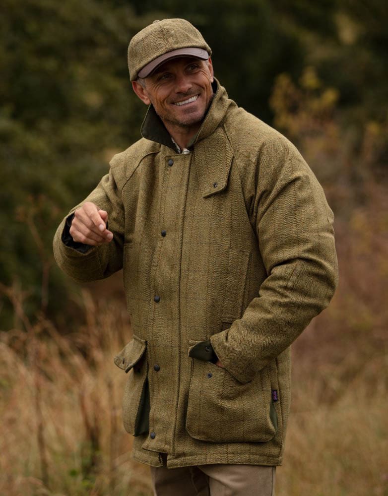 Men's Derby Tweed Barlaston Shooting Jacket, 2 färger