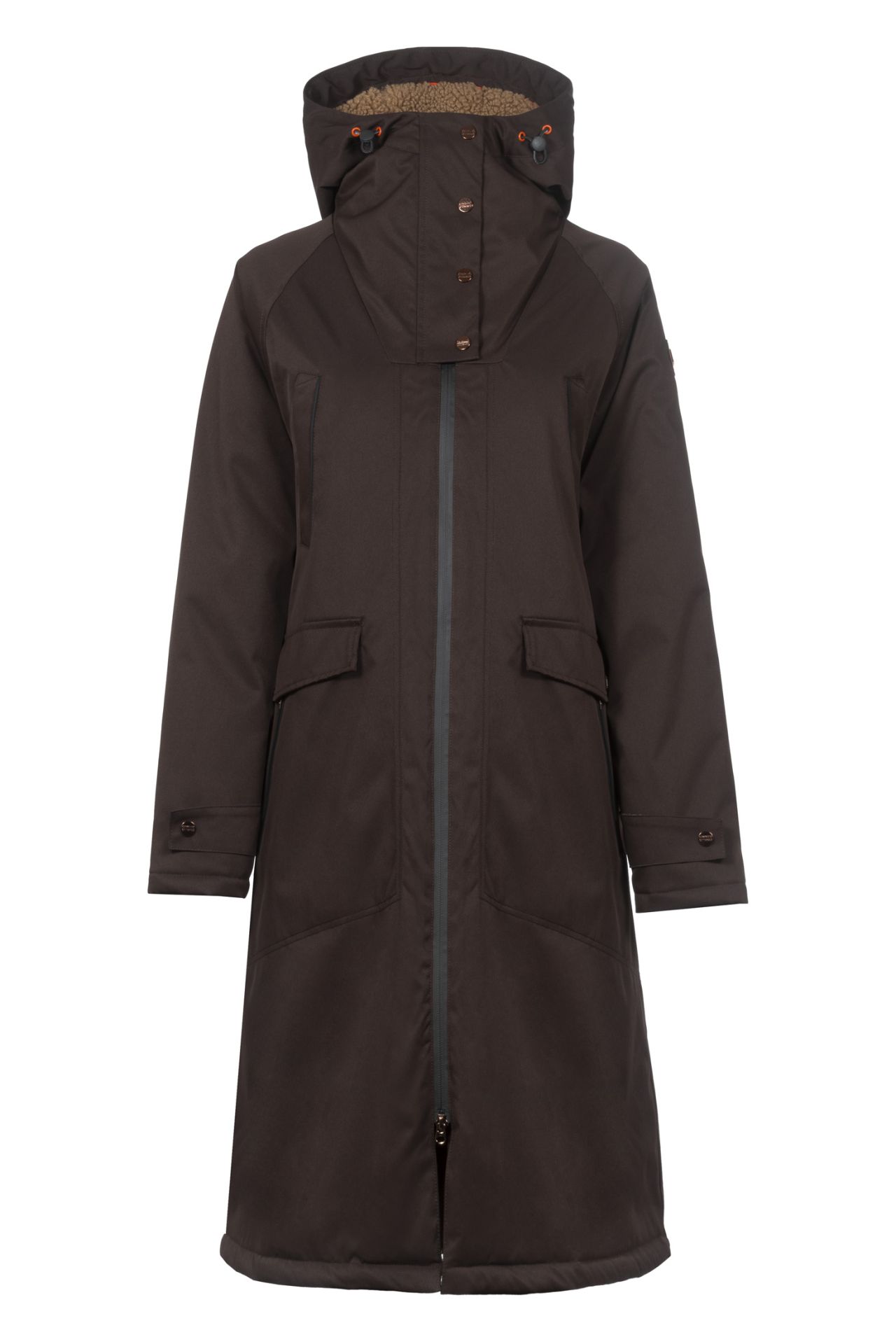 CAVALLIOR MAXI COAT – Espresso