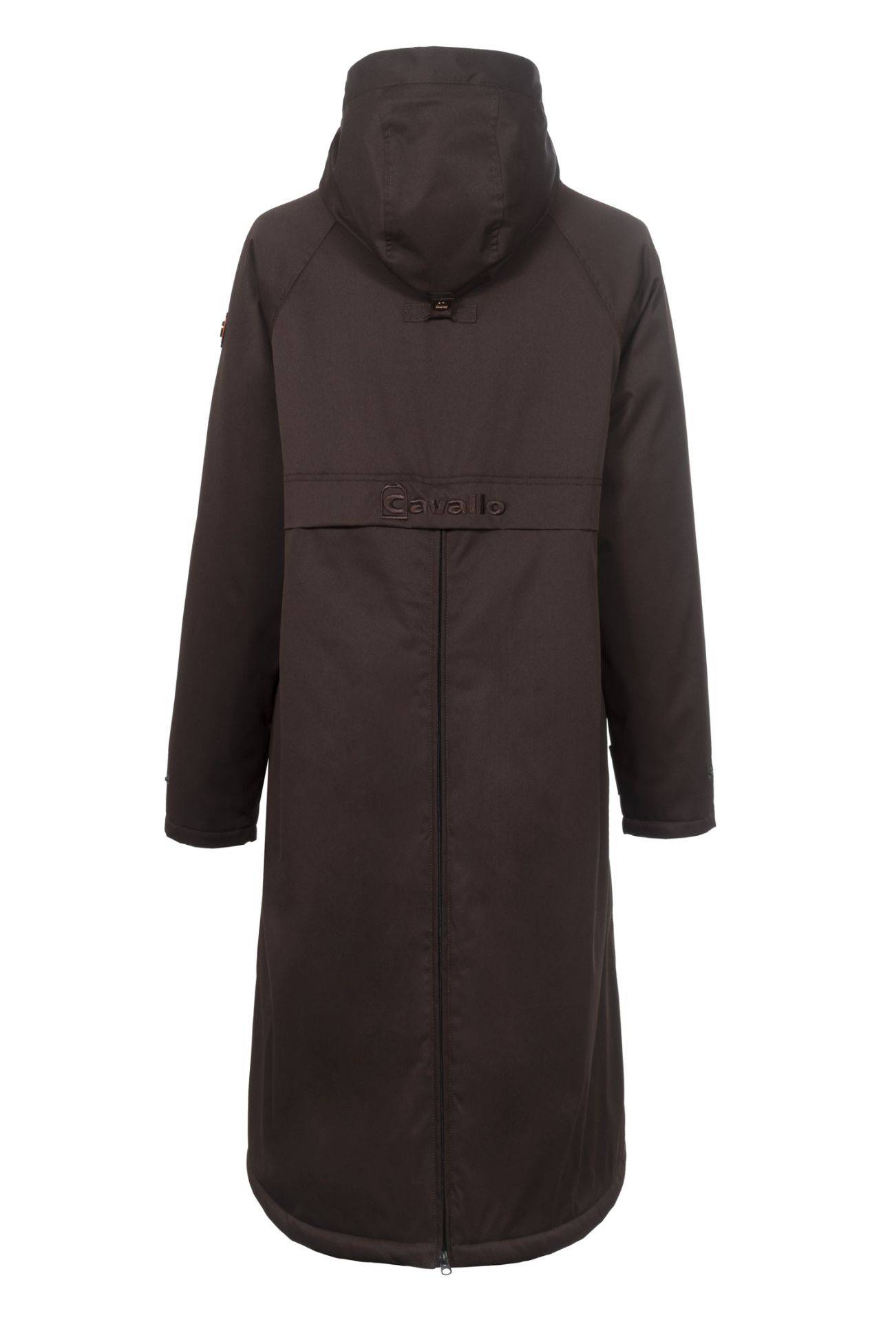 CAVALLIOR MAXI COAT – Espresso - Waterresistant