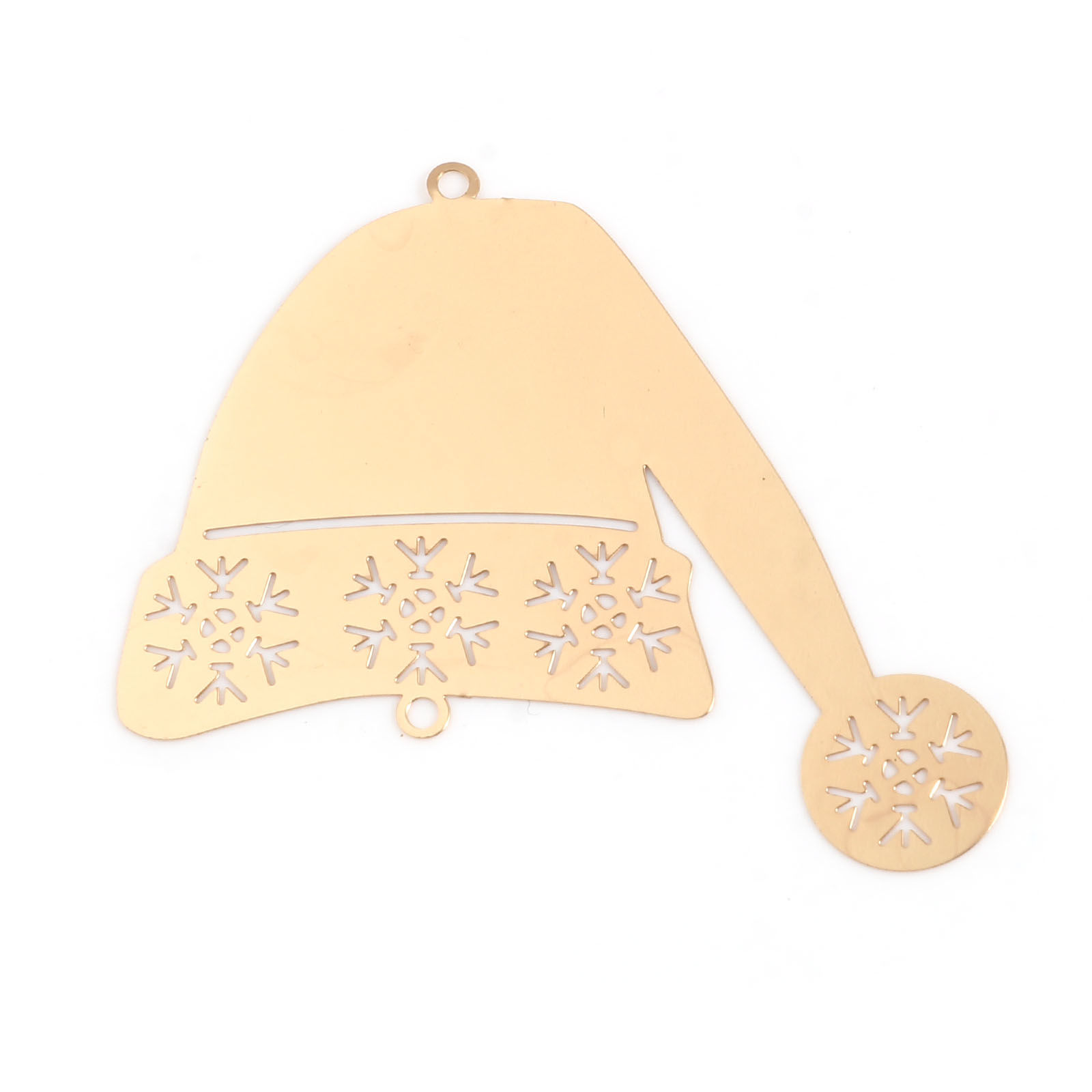 Charm santa hat filligree ,  Gold