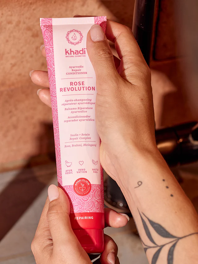 Ayurvedic Repair Conditioner Rose Revolution 200ml, Khadi - 2