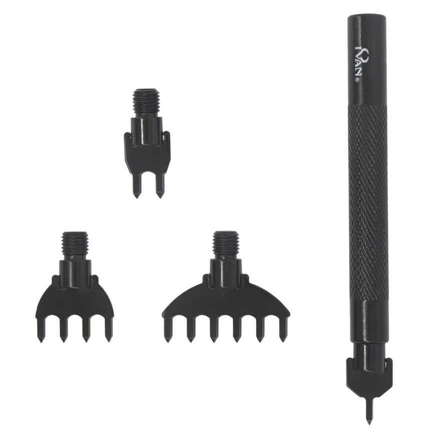 Hållgaffelset 5 delar - diamantformad 4 mm