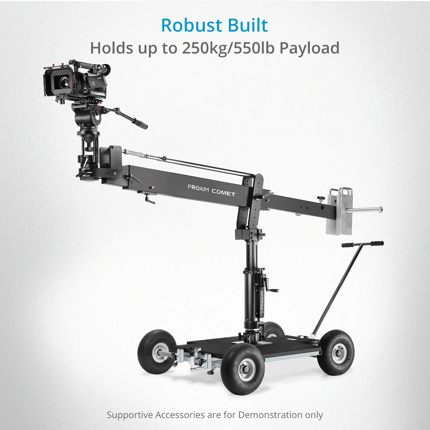 Proaim Quad Prime Camera Doorway Dolly  250kg - 10