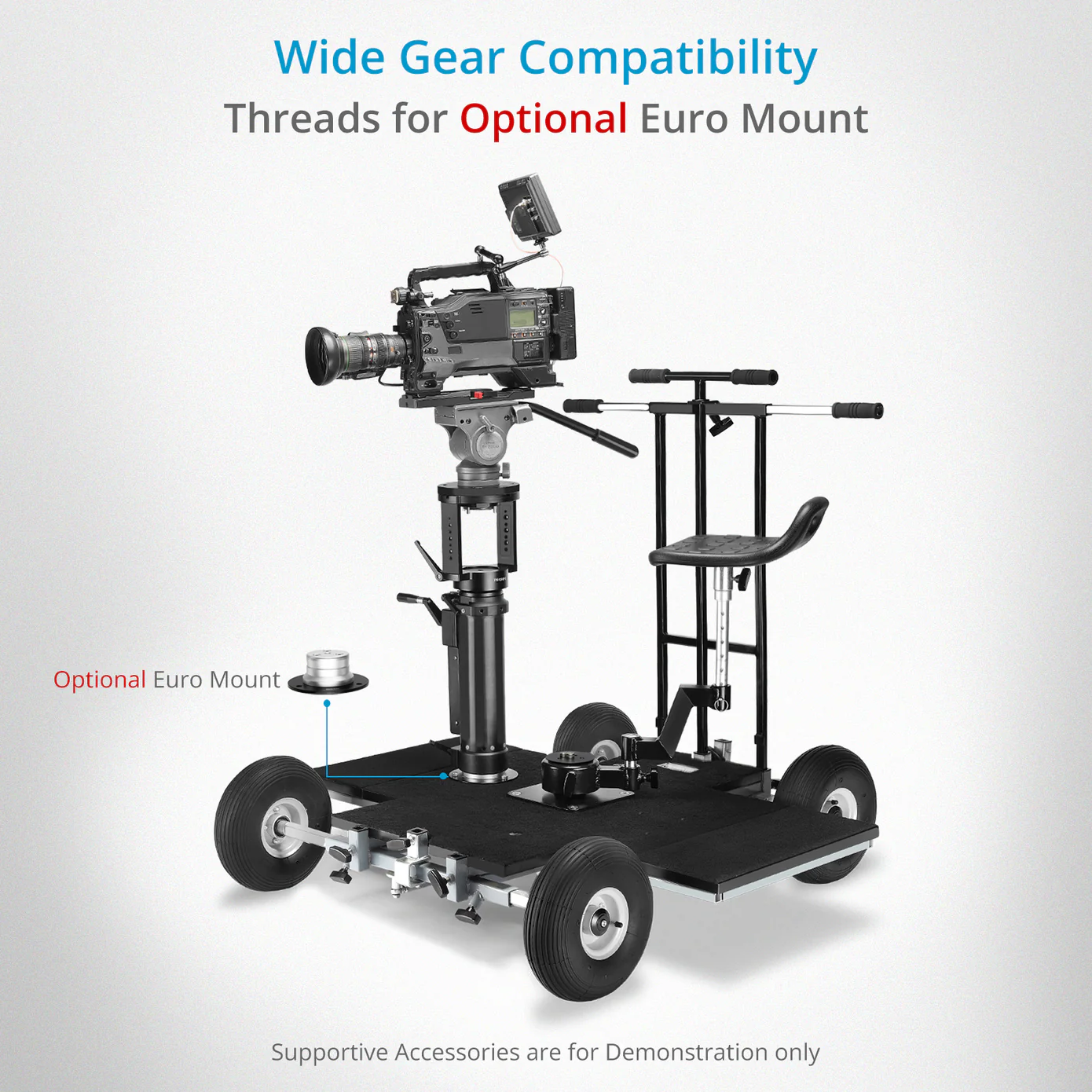 Proaim Quad Prime Camera Doorway Dolly  250kg - 12
