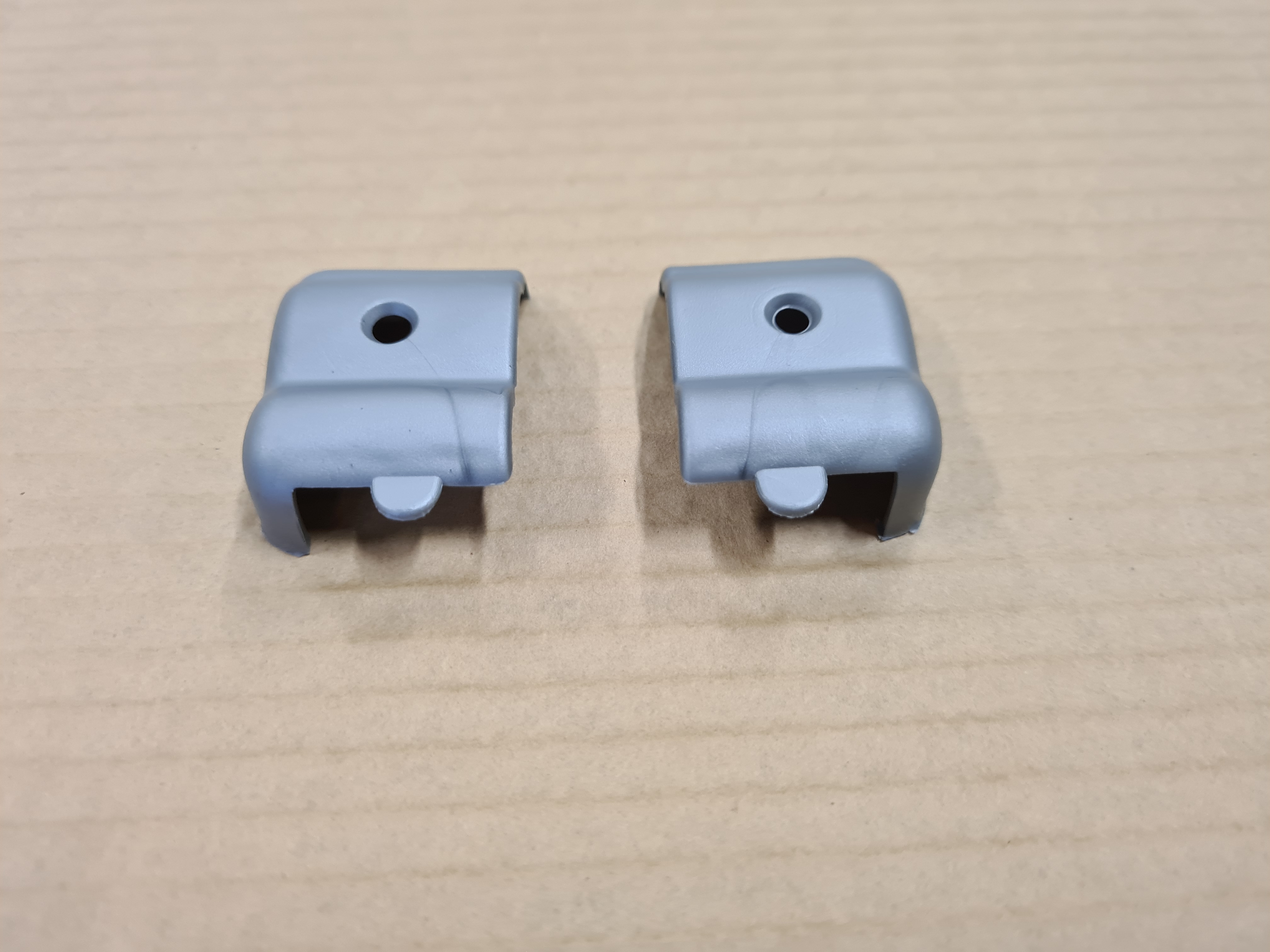 End end Kabe Light Grey - Left - 3