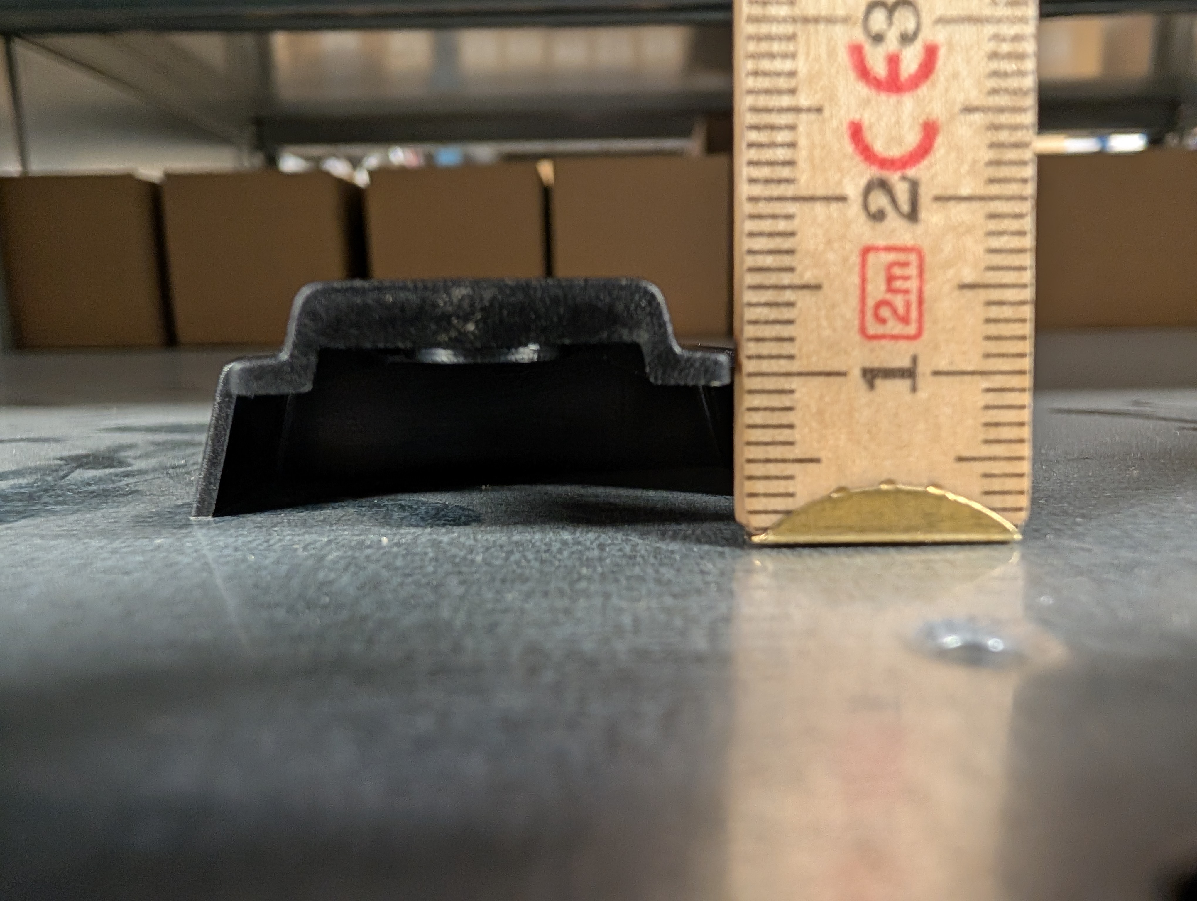 Ändavslut dekorlist Cabby - Grå - 3