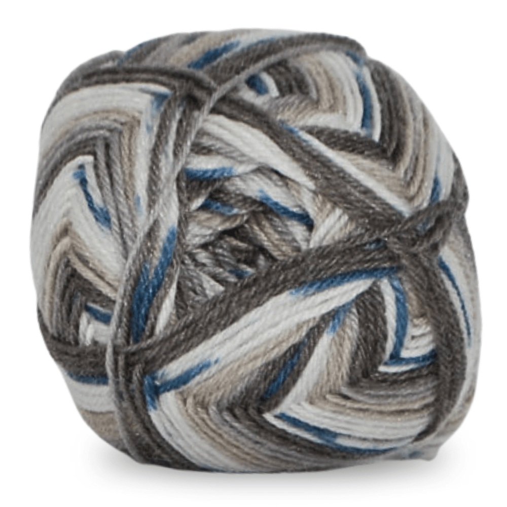 Hjertegarn Sock 4 Print 5037 Stickfasthet 30m/10 cm på stickor 3,00 mm