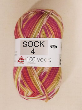 Hjertegarn Sock 4 Print 5017 Stickfasthet 30m/10 cm på stickor 3,00 mm