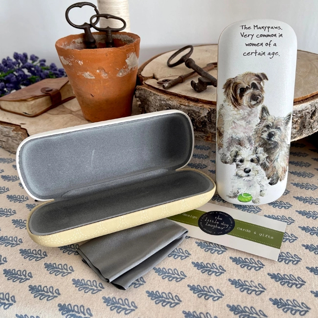  Glasses Case The Little Dog Laughed Dog Motif Many Paws - 2