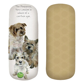 Glasögonfodral The Little Dog Laughed Hundmotiv Many Paws
