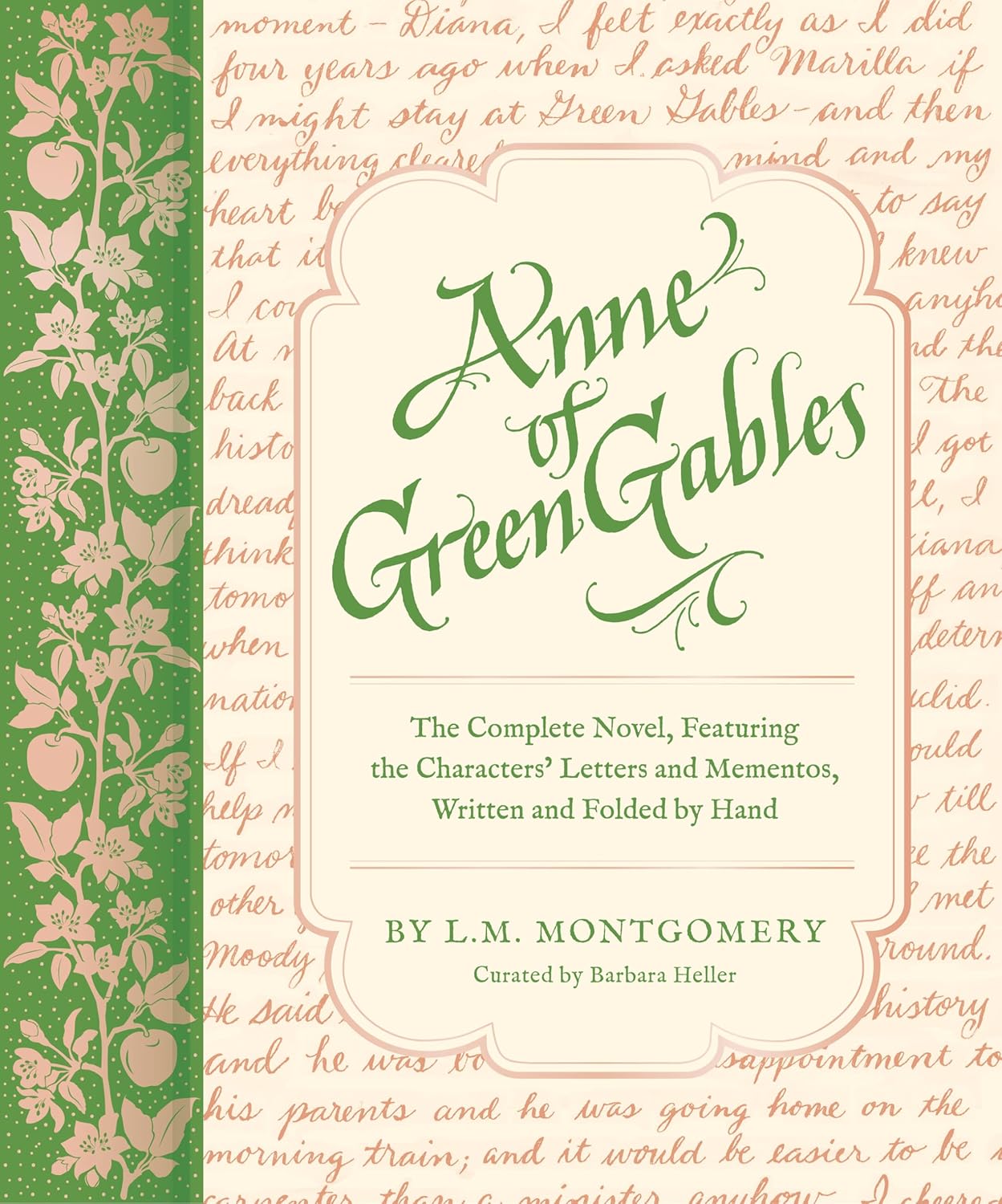 L M Montgomery : Anne of Green Gables - utgåva med brev och andra dokument handskrivna och handvikta - 2
