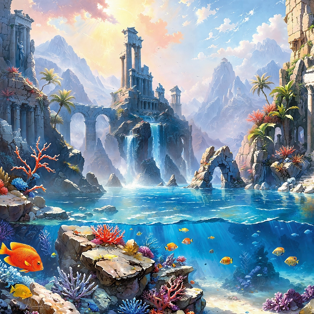 The Legend of Atlantis, 1000 Bitar CherryPazzi