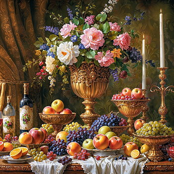 Baroque Table, 2000 Bitar CherryPazzi