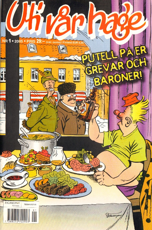 Uti vår Hage nr 1 2005, Putell på er grevar och baroner
