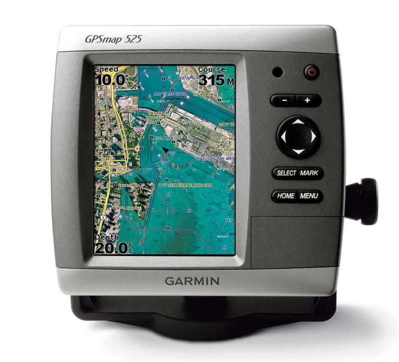 Begagnad Garmin GPSmap 525 ink. BlueChart G2 Vision VEU720L +  VEU710L (VMB*)