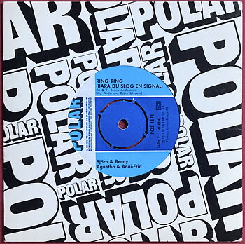 ABBA (BJÖRN & BENNY, AGNETHA & ANNI-FRID) - Ring ring Swe 7" Feltryck 1973